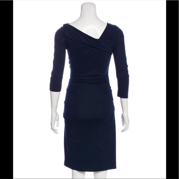 DVF “Bentley” Dress in navy - Picture 3 of 3
